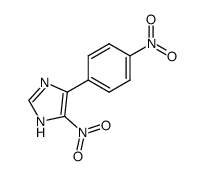 5-nitro-4-p-nitrophenylimidazole Structure