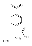 2-(4-Nitrophenyl)-L-alanine hydrochloride (1:1) Structure
