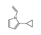 1H-Pyrrole,2-cyclopropyl-1-ethenyl-(9CI)结构式