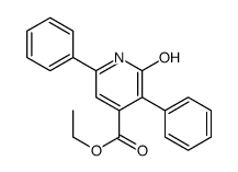 ethyl 2-oxo-3,6-diphenyl-1H-pyridine-4-carboxylate Structure