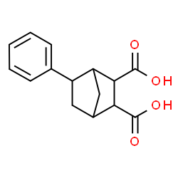 5-Phenylbicyclo[2.2.1]heptane-2,3-dicarboxylicacid Structure