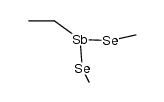 dimethyl ethylstibonodiselenoite结构式