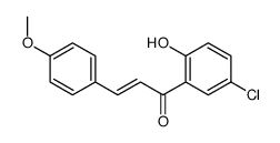 1-(5-chloro-2-hydroxyphenyl)-3-(4-methoxyphenyl)prop-2-en-1-one Structure