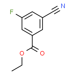 Ethyl 3-cyano-5-fluorobenzoate Structure