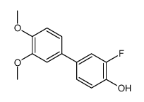 4-(3,4-dimethoxyphenyl)-2-fluorophenol Structure