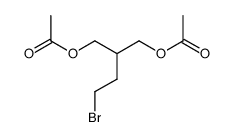 2-(2-BROMOETHYL)-1,3-PROPANEDIOLDIACETATE structure