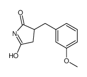 3-(3-Methoxybenzyl)pyrrolidine-2,5-dione Structure