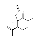 cis-6-allyl-6-methylcarvone结构式