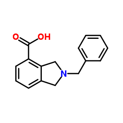 2-Benzylisoindoline-4-carboxylic acid Structure