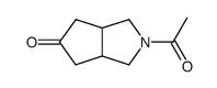 Cyclopenta[c]pyrrol-5(1H)-one, 2-acetylhexahydro- (9CI) picture