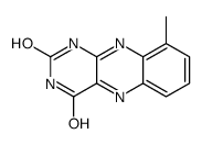 9-methyl-1H-benzo[g]pteridine-2,4-dione结构式