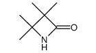 2-Azetidinone, 3,3,4,4-tetramethyl- structure