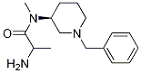 (S)-2-AMino-N-(1-benzyl-piperidin-3-yl)-N-Methyl-propionaMide Structure