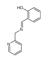 2-((pyridin-2-ylmethylimino)methyl)phenol结构式