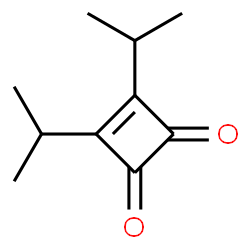 3-Cyclobutene-1,2-dione,3,4-bis(1-methylethyl)-(9CI) structure