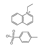 1-ethyl-quinolinium, toluene-4-sulfonate结构式