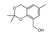 (2,2,6-trimethyl-4H-1,3-benzodioxin-8-yl)methanol Structure