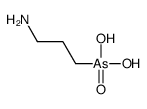 3-aminopropylarsonic acid结构式