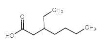 3-ethylheptanoic acid Structure