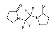 1-[1,1,2,2-tetrafluoro-2-(2-oxopyrrolidin-1-yl)ethyl]pyrrolidin-2-one Structure