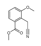 Methyl 2-(cyanomethyl)-3-methoxybenzoate Structure