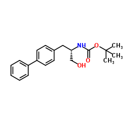(S)-tert-Butyl (1-([1,1'-biphenyl]-4-yl)-3-hydroxypropan-2-yl)carbamate picture