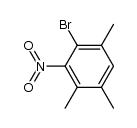 4-bromo-3-nitro-1,2,5-trimethylbenzene结构式