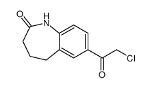 7-(2-氯乙酰基)-1,3,4,5-四氢-2H-1-苯并氮杂卓-2-酮图片