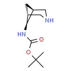 endo-6-(boc-amino)-3-azabicyclo[3.1.1]heptane Structure