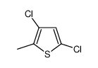 3,5-dichloro-2-methylthiophene结构式