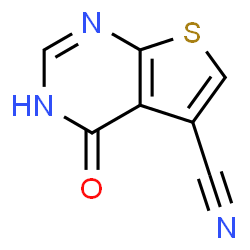 4-Oxo-3,4-dihydrothieno[2,3-d]pyrimidine-5-carbonitrile picture