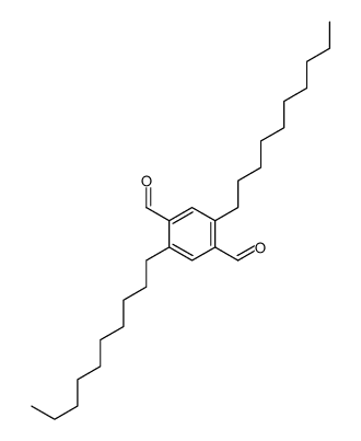 2,5-didecylterephthalaldehyde Structure
