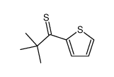 2,2-dimethyl-1-thiophen-2-ylpropane-1-thione Structure