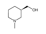 (R)-(1-甲基哌啶-3-基)甲醇结构式
