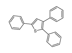 2,3,5-triphenylthiophene Structure