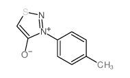 3-(4-methylphenyl)-1-thia-2-aza-3-azoniacyclopenta-2,4-dien-4-ol structure