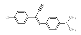 Acetonitrile,(p-chlorophenyl)[[p-(dimethylamino)phenyl]imino]- (6CI,7CI,8CI) picture