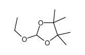 2-Ethoxy-4,4,5,5-tetramethyl-1,3-dioxolane structure