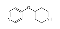 4-(吡啶-4-基氧基)哌啶结构式