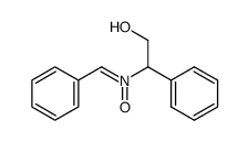 2-(benzylidene-oxy-amino)-2-phenyl-ethanol Structure