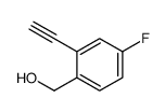 Benzenemethanol, 2-ethynyl-4-fluoro- (9CI)结构式