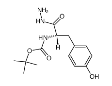 BOC-Tyr hydrazide Structure