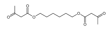 hexane-1,6-diyl bis(3-oxobutanoate) Structure