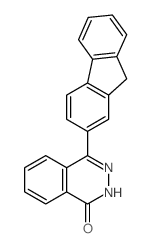 1(2H)-Phthalazinone,4-(9H-fluoren-2-yl)- Structure