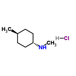 trans-N,4-Dimethylcyclohexanamine hydrochloride (1:1)图片