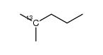 2-methylpentane(2-13C)结构式