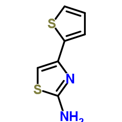 4-(2-Thienyl)-1,3-thiazol-2-amine structure