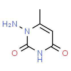 2,4(1H,3H)-Pyrimidinedione,1-amino-6-methyl-(9CI) Structure