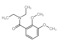 Benzamide,N,N-diethyl-2,3-dimethoxy-结构式