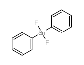 Stannane,difluorodiphenyl-结构式